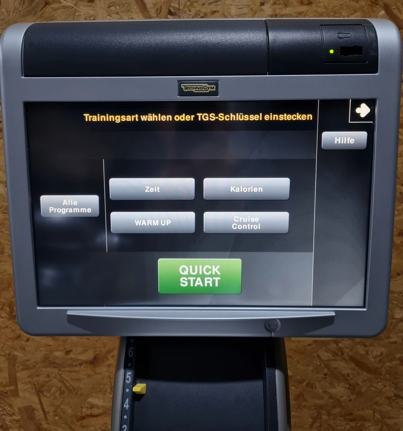 Technogym Top Excite, Oberkörpertrainer, Oberkörperergometer, ROLLSTUHL geeignet, Handergometer, Cardiotraining für Arme und Schulter, gebraucht - überholter Zustand