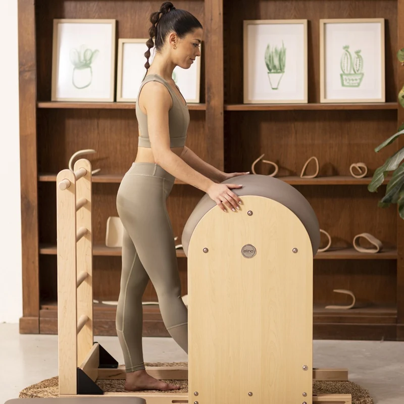 Elina Pilates Ladder Barrel mit Holz