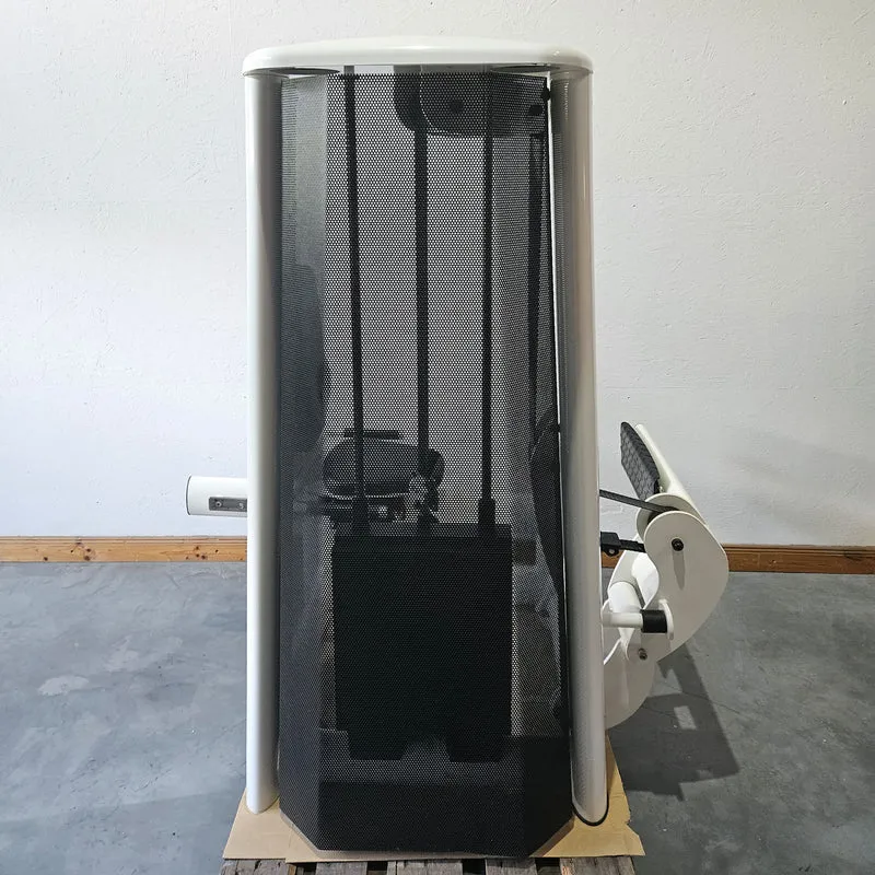 Gym80 Wadenpresse sitzend Sygnum 3027, Wadenmaschine, Calf Press, Rahmenfarbe Weiß, gebraucht - überholter Zustand