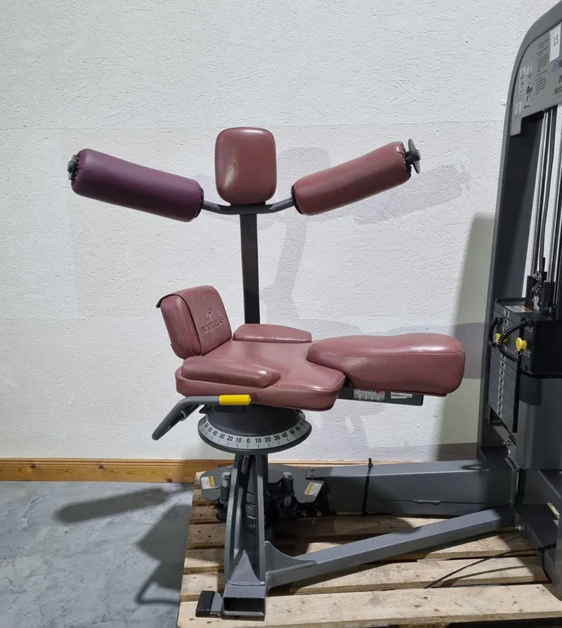 Nautilus Nitro Rotary Torso, Rotationsmaschine, Twister, Rumpfrotator, Rahmenfarbe Anthrazit - gebraucht - überholter Zustand