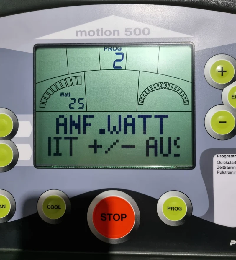 Motion Cycle 500, Emotion Fitness, Ergometer, gebraucht - überholter Zustand