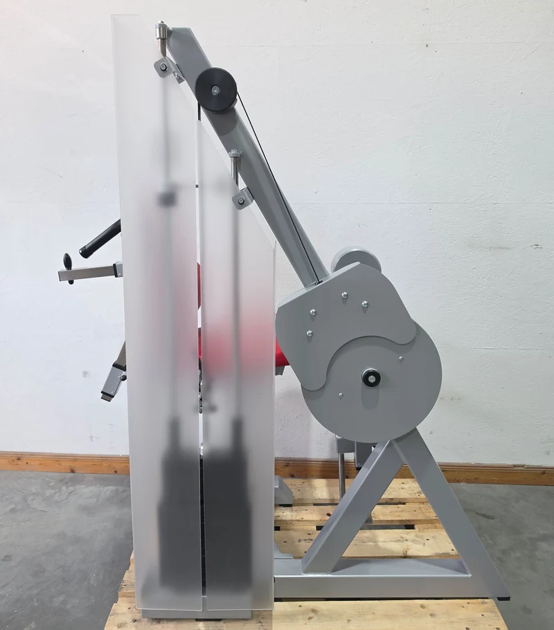 SVG Beinstrecker u. Beinbeuger liegend 2 in 1 Kombigerät, sitzend / liegend verstellbar, MPG, Farbe Silber, gebraucht - überholter Zustand