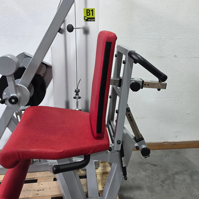 SVG Beinstrecker u. Beinbeuger liegend 2 in 1 Kombigerät, sitzend / liegend verstellbar, MPG, Farbe Silber, gebraucht - überholter Zustand