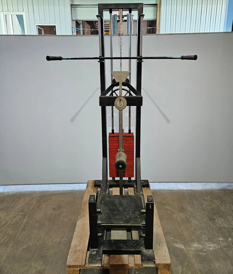 Oldschool Multihip, Kickmaschine, Hüftpendel, Rahmenfarbe Schwarz gebraucht mit Gebrauchsspuren