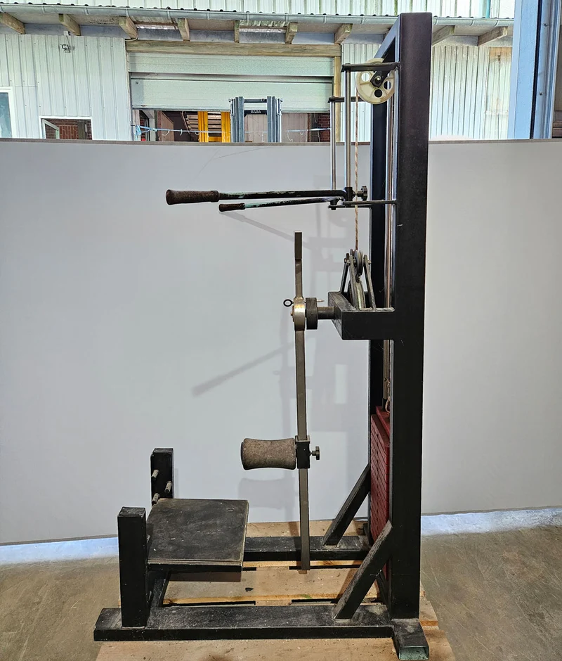 Oldschool Multihip, Kickmaschine, Hüftpendel, Rahmenfarbe Schwarz gebraucht mit Gebrauchsspuren