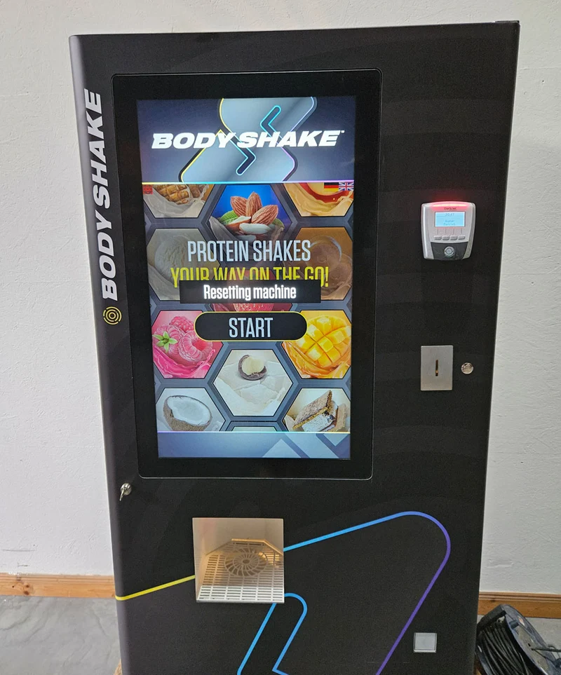 Kopie von BodyShake Protein Shake Automat, Getränkeautomat, Protein-Shake Mixer, Eiweißautomat, Shakerautomat