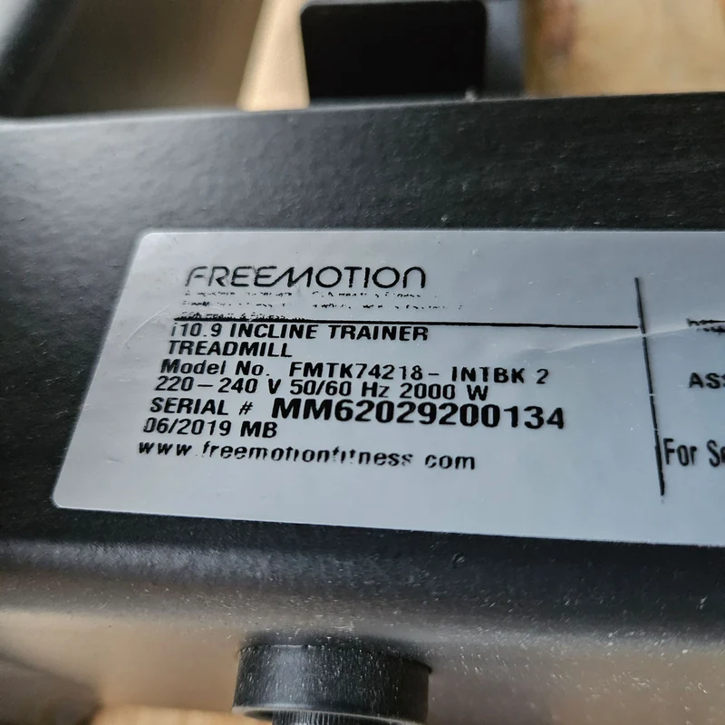 Freemotion Fitness Laufband i10.9 Incline Trainer Treadmill i11.9 , extreme Steigung bis 30% möglich, Baujahr 2019 - Top Zustand