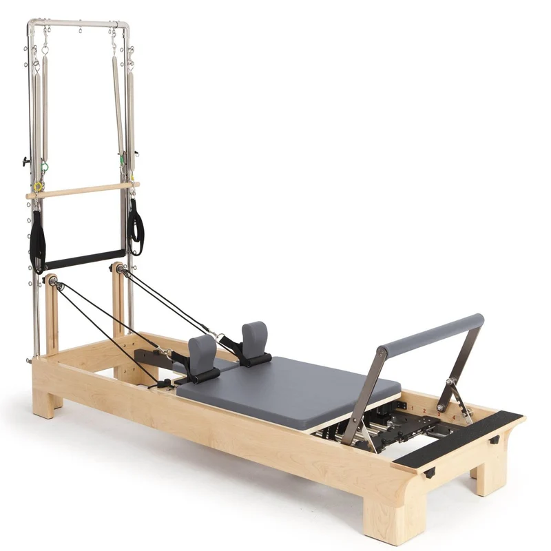 Elina Pilates Holz Reformer mit Half Cadillac