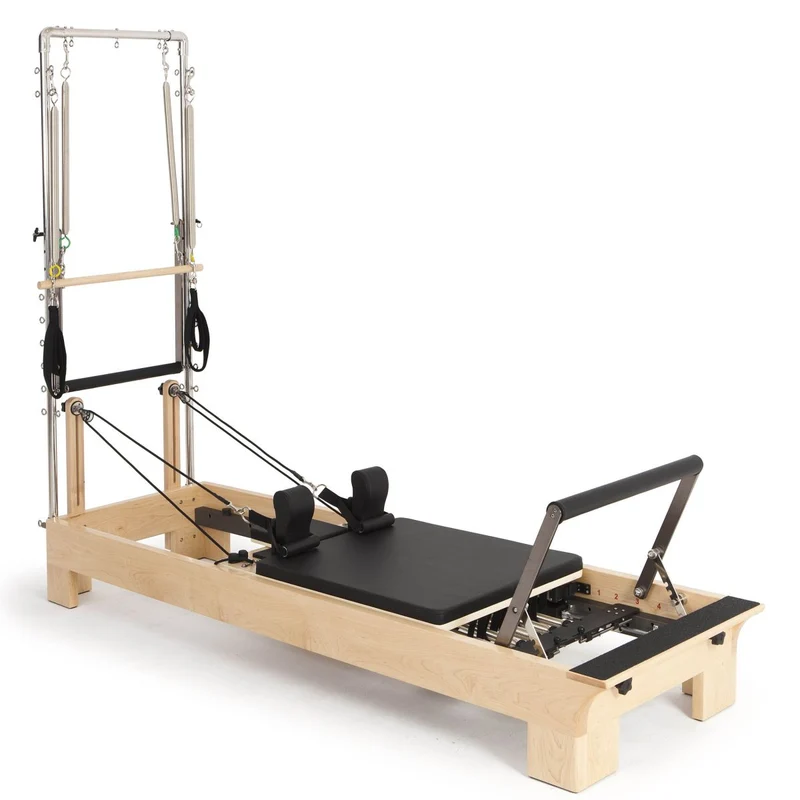 Elina Pilates Holz Reformer mit Half Cadillac