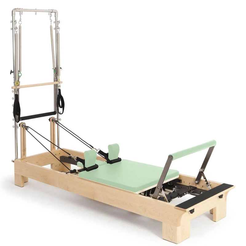 Elina Pilates Holz Reformer mit Half Cadillac