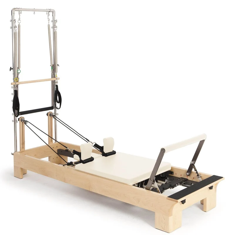 Elina Pilates Holz Reformer mit Half Cadillac
