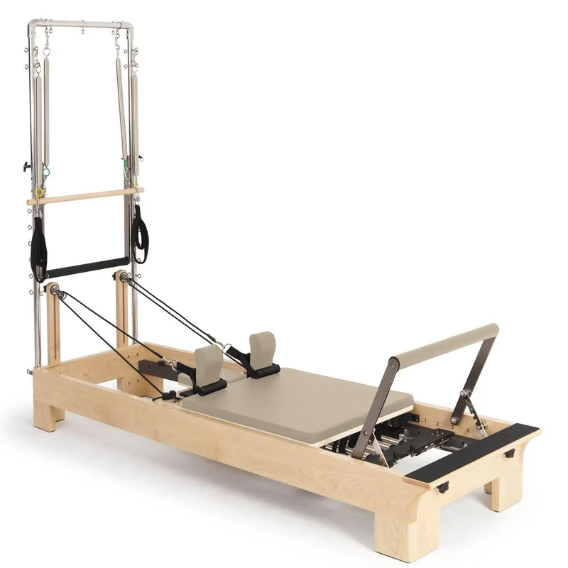 Elina Pilates Holz Reformer mit Half Cadillac