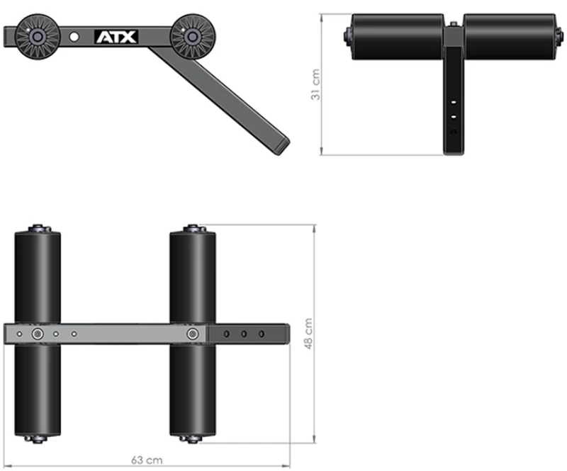 ATX AB-Option / Bauchtrainer - Bauchklemme