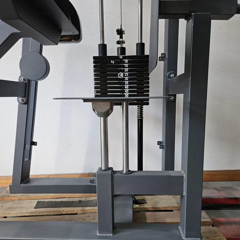 Trizepsmaschine Horizontal, Trizepsstrecker, Triceps Extension, Hersteller ähnlich Gym80 oder L+K, Rahmenfarbe Anthrazit, gebraucht - geprüfter Zustand