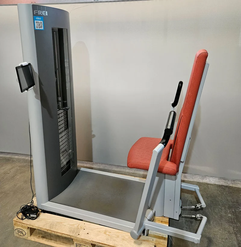 Frei Genius Eco 12er Gerätesatz, Optional mit smarten Displays, MPG, KGG, MED Zulassung, 12 Kraftgeräte im Set, Medical Physio Serie, Silber, gebraucht - überholter Zustand