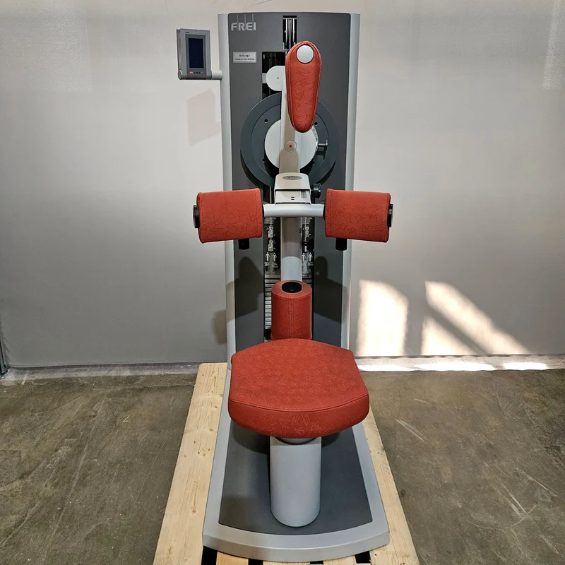Frei Genius Eco 12er Gerätesatz, Optional mit smarten Displays, MPG, KGG, MED Zulassung, 12 Kraftgeräte im Set, Medical Physio Serie, Silber, gebraucht - überholter Zustand