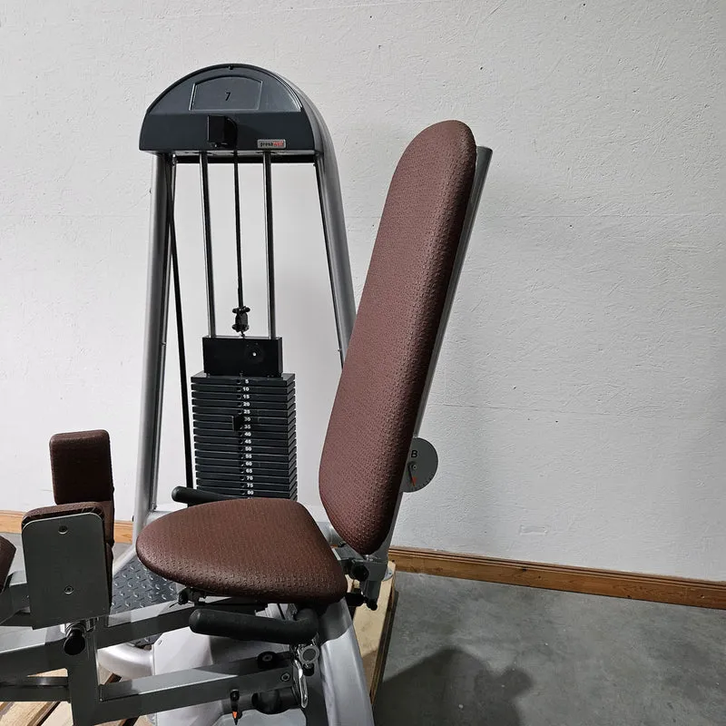Proxowell bzw Proxomed Ab-Adduktor Kombi, Abduktoren und Adduktoren 2 in 1 Kombigerät, Compass bzw C-Well Serie, Rahmenfarbe Silber, gebraucht - überholter Zustand