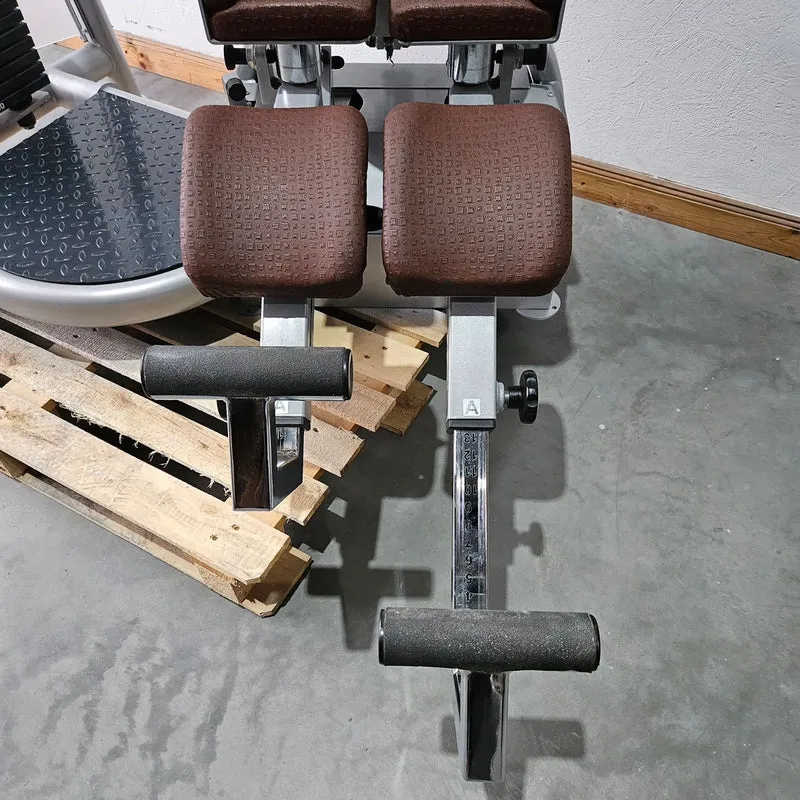 Proxowell bzw Proxomed Ab-Adduktor Kombi, Abduktoren und Adduktoren 2 in 1 Kombigerät, Compass bzw C-Well Serie, Rahmenfarbe Silber, gebraucht - überholter Zustand