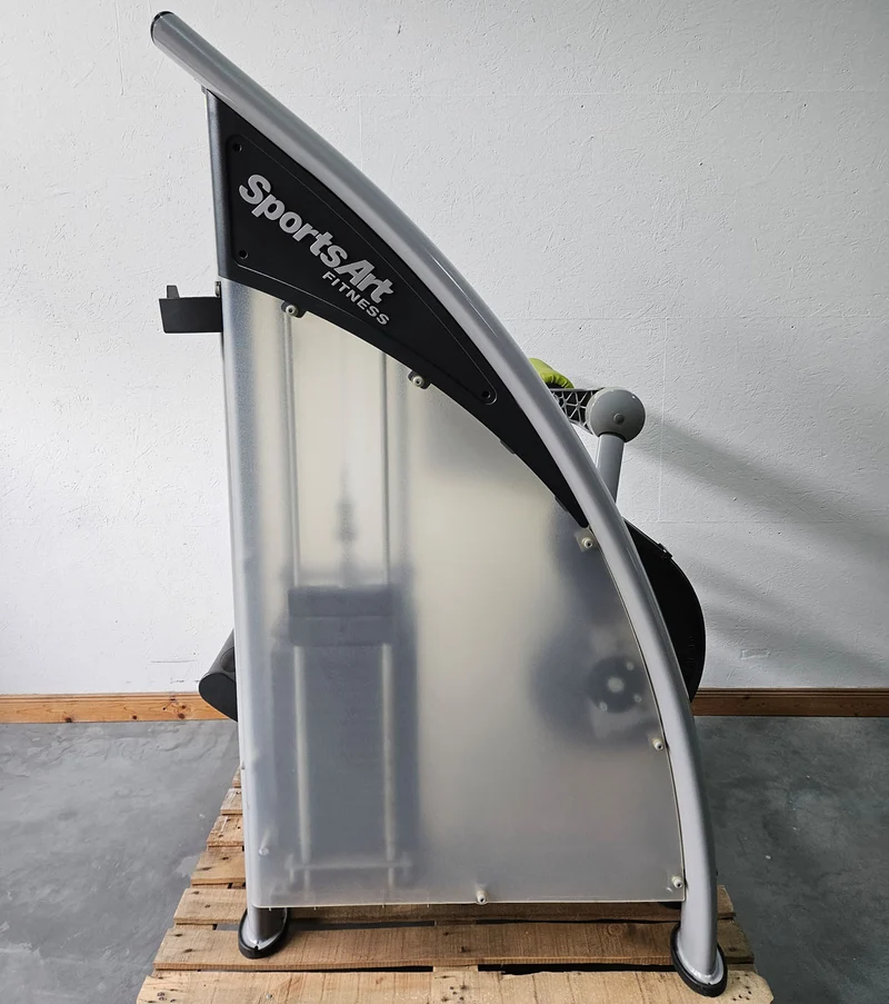 SportsArt Rückenstrecker Maschine S932 A932 N932, Back Extension, Hyperextension Machine, Rahmenfarbe Silber, gebraucht - überholter Zustand
