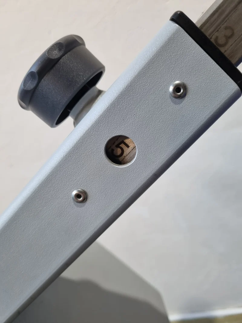 Frei Genius Basic Lateral-Lumbaltrainer, Hyperextension 15 bis 45° verstellbar, Rückenstreckerbank, Rahmenfarbe Silber, gebraucht - überholter Zustand