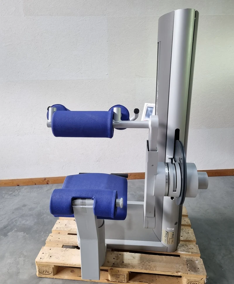 Frei Genius Eco Bauchtrainer Abdominal, Bauchmuskelmaschine, Abs Crunch, Rahmenfarbe Silber, gebraucht - überholter Zustand
