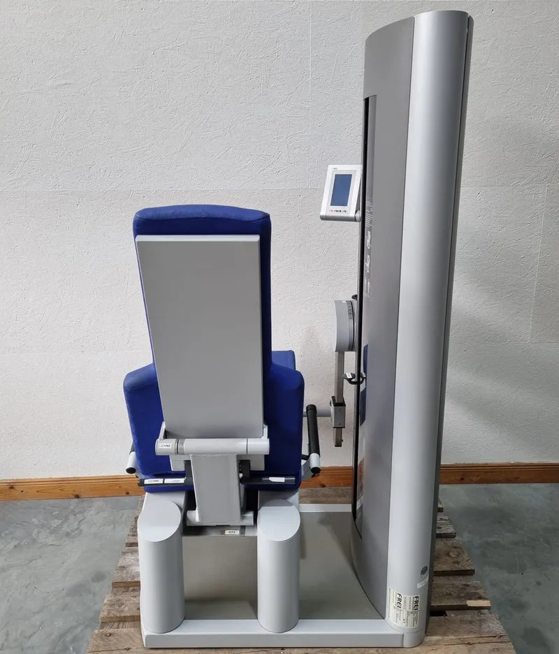 Frei Genius Eco Beinstrecker verstellbar, Kniestrecker, Leg Extension, Rahmenfarbe Silber, gebraucht - überholter Zustand
