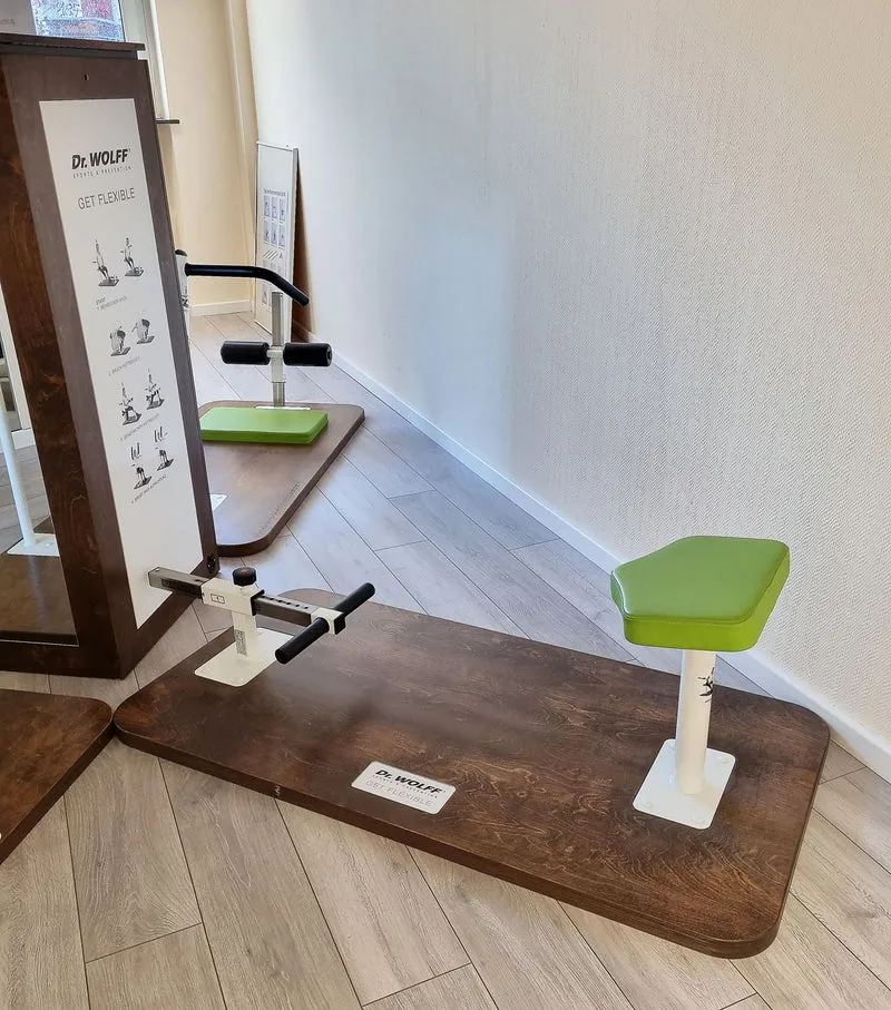Dr. Wolff Get Flexible Zirkel, 4er Set Beweglichkeitstraining für Rücken und Gelenke, Beweglichkeitszirkel, Rückenzirkel zum dehnen, gebraucht - guter Zustand
