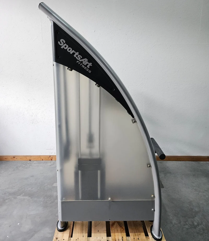 Sportsart Brustpresse DUAL S915 A915 N915, Independent Chest Press, Bankdrückmaschine Bilateral, Rahmenfarbe Silber, gebraucht - überholter Zustand