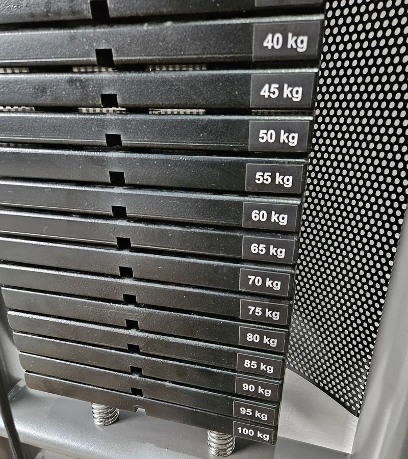 Latzug und Rudern Long Pulley 2 in 1 Kombigerät, Lat-, Ruderzug (Kombigerät) T 492b, Teuwsen Sportgeräte, Rahmen Anthrazit, gebraucht - überholter Zustand