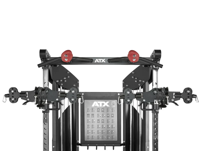 ATX Kabelzugstation - Rack mit 2 x 90 kg Steckgewichten und Zubehör!