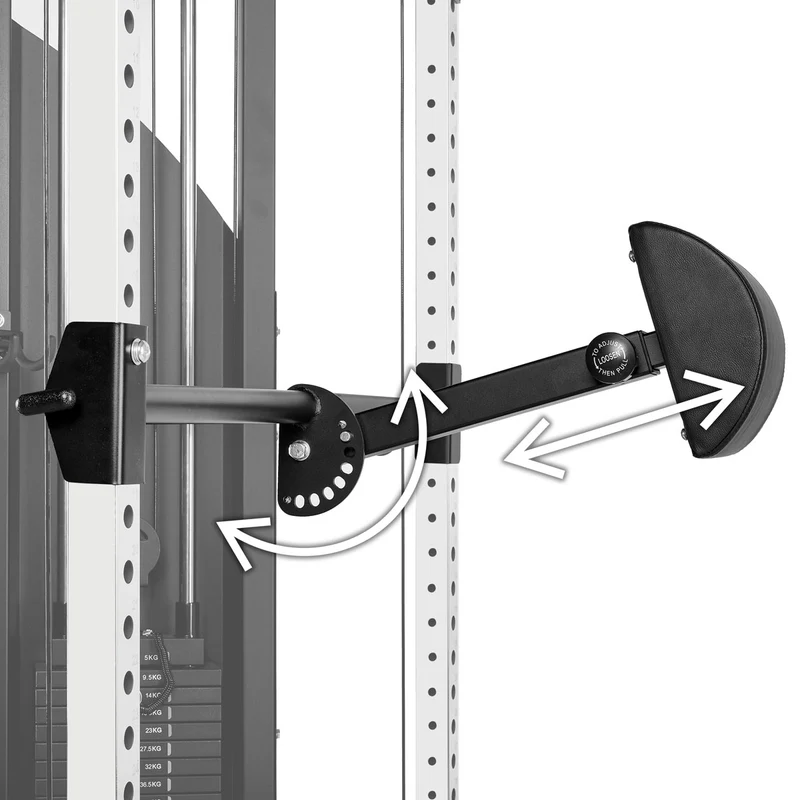 ATX Kabelzugstation - Rack mit 2 x 90 kg Steckgewichten und Zubehör!