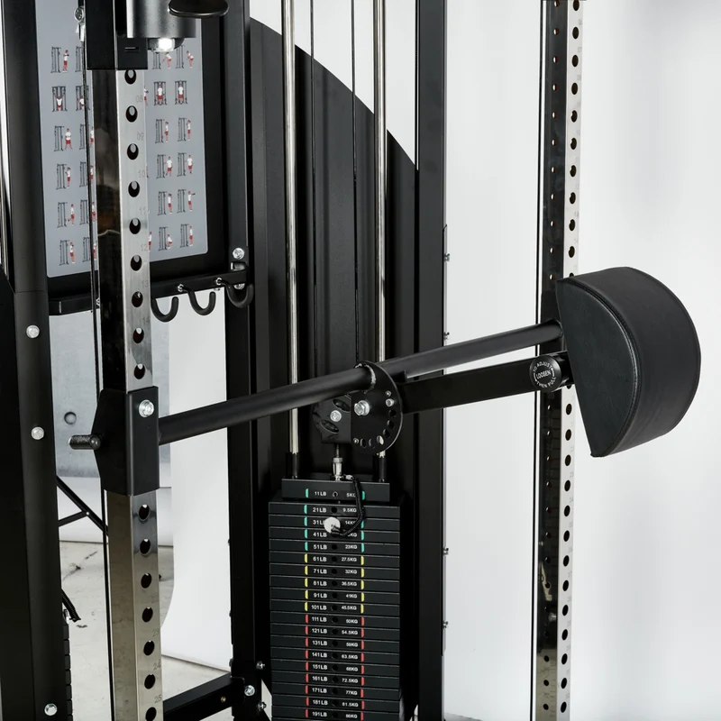 ATX Kabelzugstation - Rack mit 2 x 90 kg Steckgewichten und Zubehör!