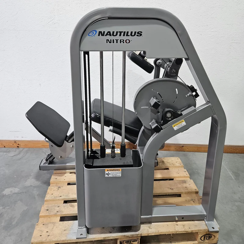 Nautilus Nitro Lower Back, Rückenstreckermaschine, Hyperextension, Back Extension, Rahmenfarbe Silber, gebraucht - überholter Zustand