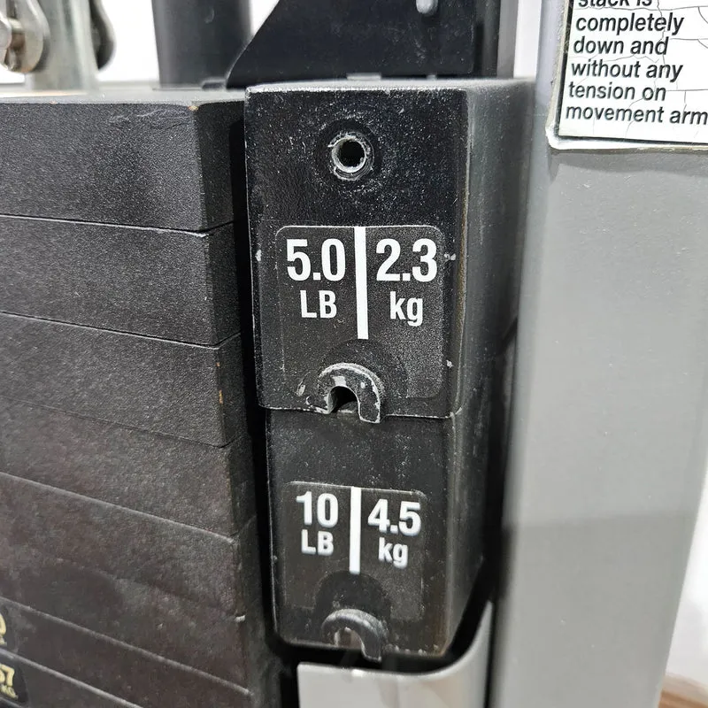 Nautilus Nitro Lower Back, Rückenstreckermaschine, Hyperextension, Back Extension, Rahmenfarbe Silber, gebraucht - überholter Zustand
