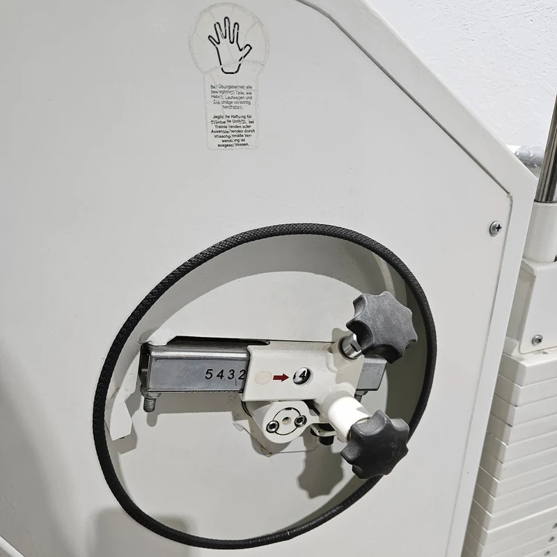 MKB Keller R14 Extensionstrainer, großer Rückenstrecker, sehr variabel einstellbar, Lower Back Machine, Hyperextension, Farbe Weiß, gebraucht - überholter Zustand