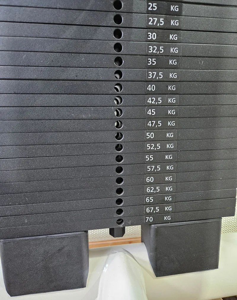 Gym80 3022 Butterfly, Sygnum, Bruststabilisator, Farbe Weiß, gebraucht - überholter Zustand
