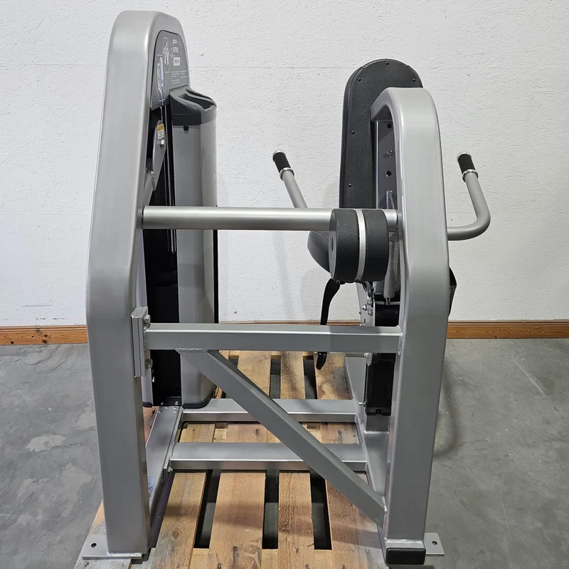 Nautilus Nitro EVO Seated Dip Machine, Dips Trizepsmaschine, Armstrecker Stützstemme, Rahmenfarbe Silber, gebraucht - überholter Zustand