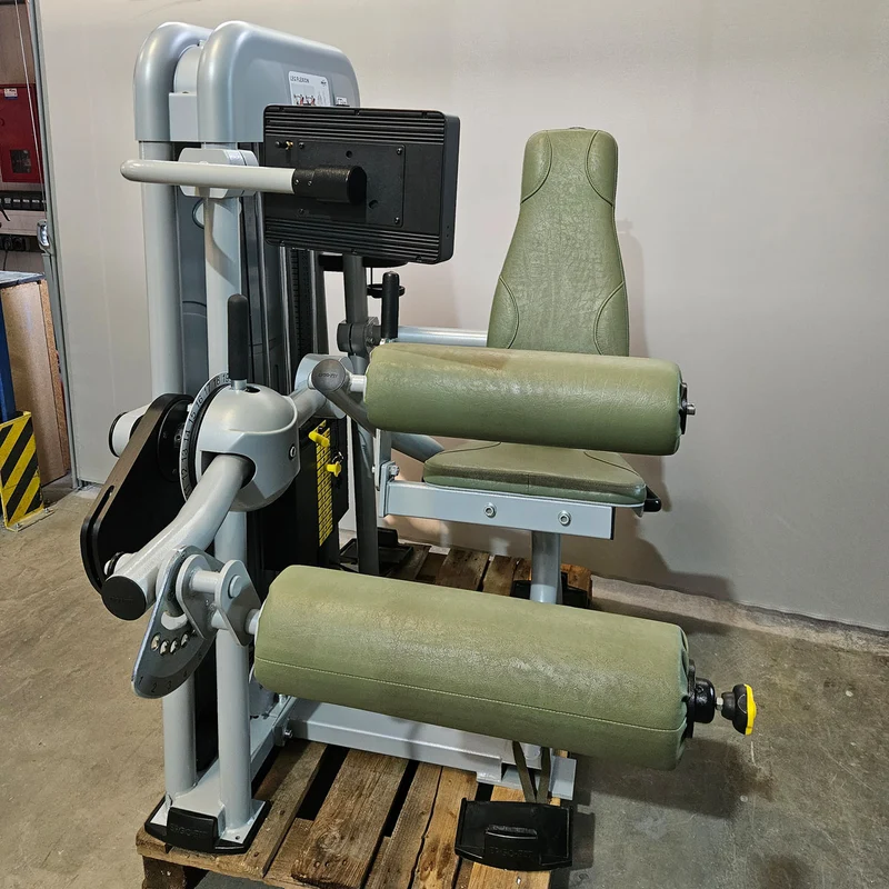 Ergo-Fit Leg Flexion 4100 S Med mit Display, Beinbeuger sitzend mit medizinischer Zulassung, MPG, Baujahr 2020, Rahmen Silber, gebraucht - überholter Zustand