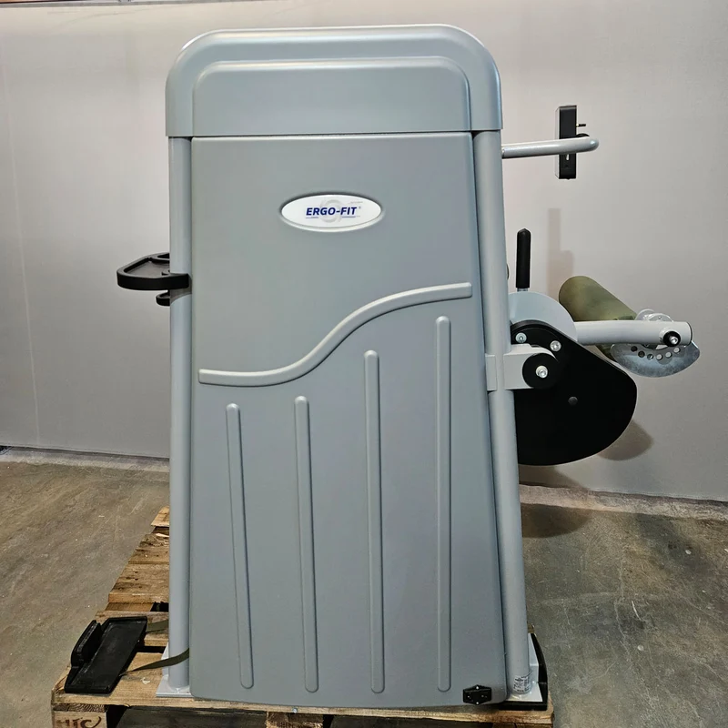 Ergo-Fit Leg Flexion 4100 S Med mit Display, Beinbeuger sitzend mit medizinischer Zulassung, MPG, Baujahr 2020, Rahmen Silber, gebraucht - überholter Zustand