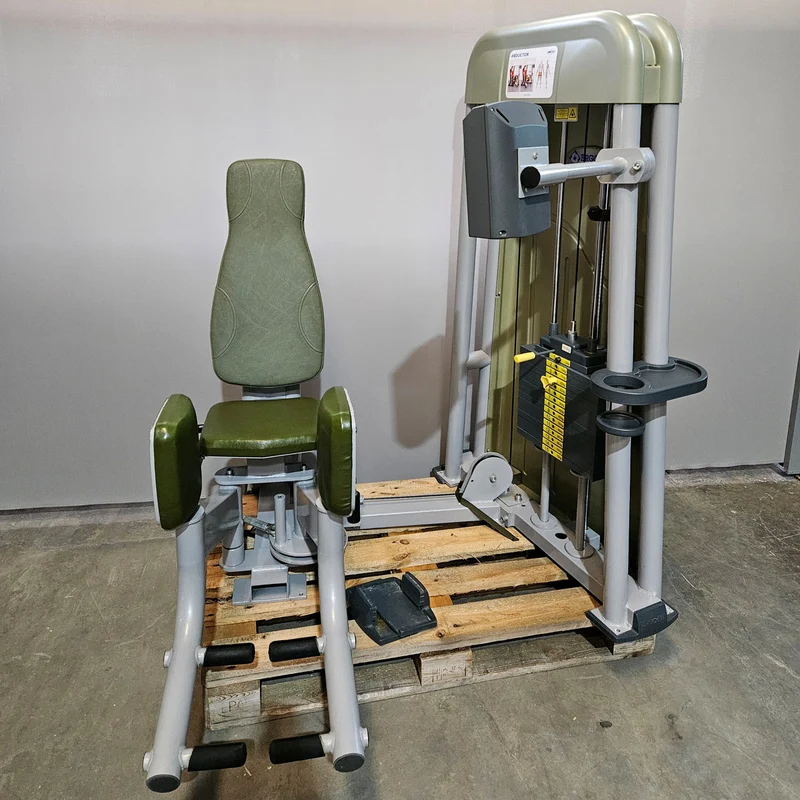 Ergo-Fit Abduktorenmaschine, Hip Abduction Abductor, 4000 S MED Serie, MPG, Reha, Rahmenfarbe Silber, gebraucht - überholter Zustand