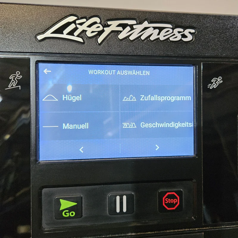 Ausdauergeräte Set 8 Stk von Life Fitness, Integrity X, neue Modelle, 2 Laufbänder, 2 Crosstrainer, 2 Ergometer und 2 Recumbents etc, gebraucht - überholter Zustand