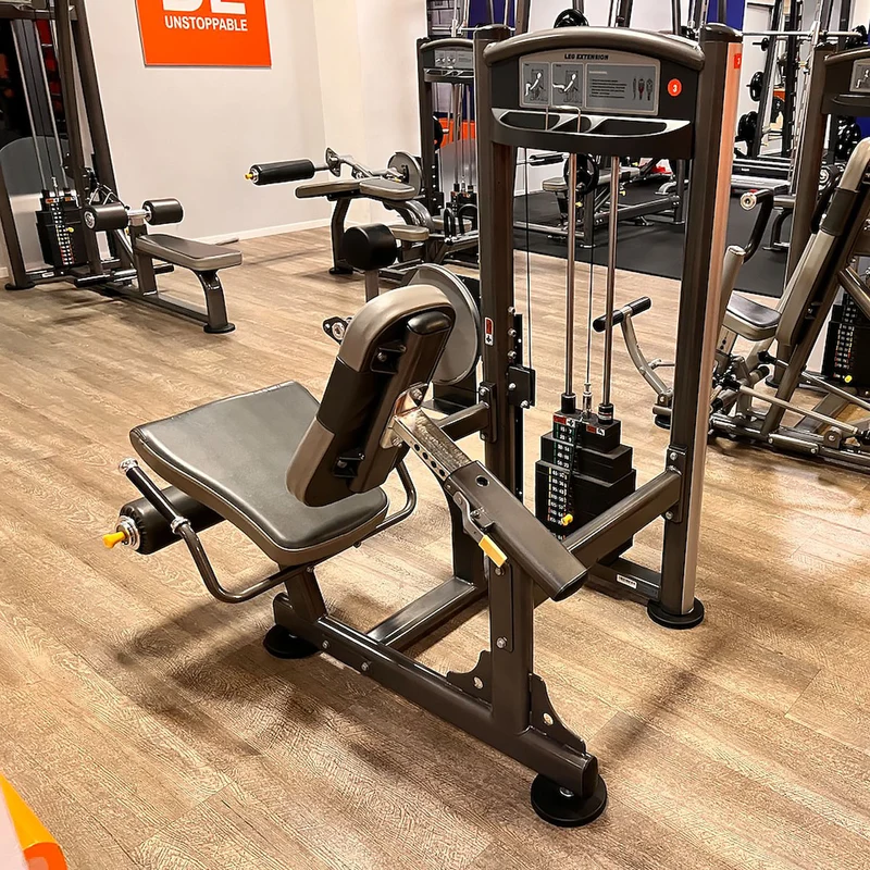 Impulse Fitness Beinstrecker, Leg Extension, Rahmenfarbe Grau-Anthrazit, gebraucht - überholter Zustand