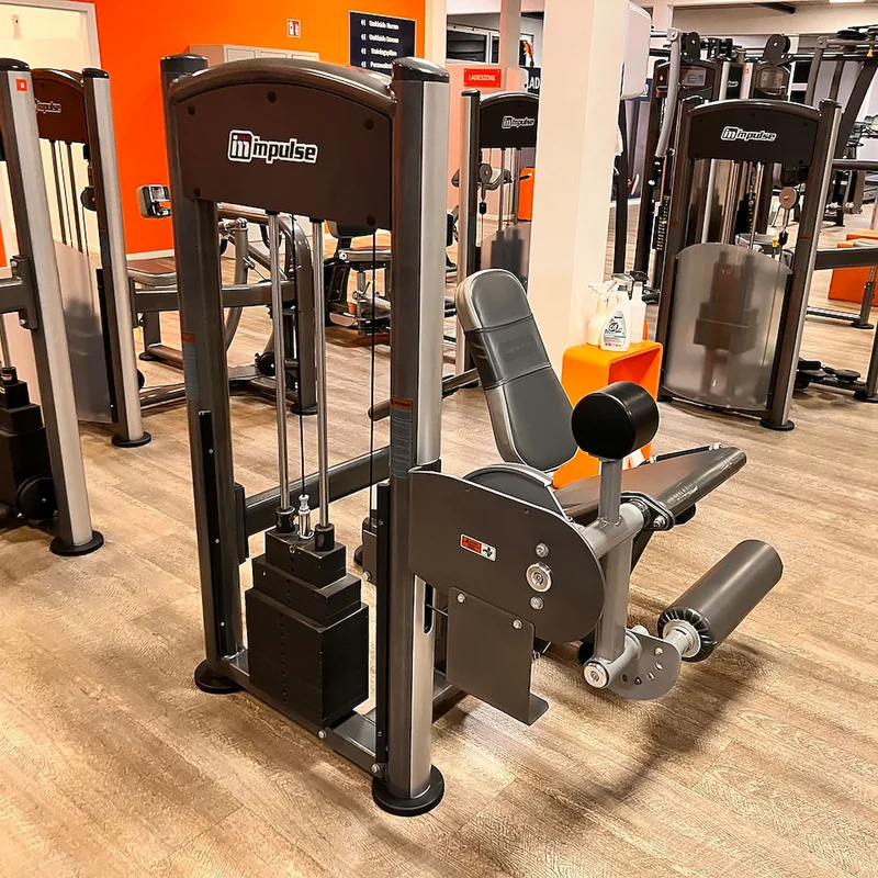 Impulse Fitness Beinstrecker, Leg Extension, Rahmenfarbe Grau-Anthrazit, gebraucht - überholter Zustand