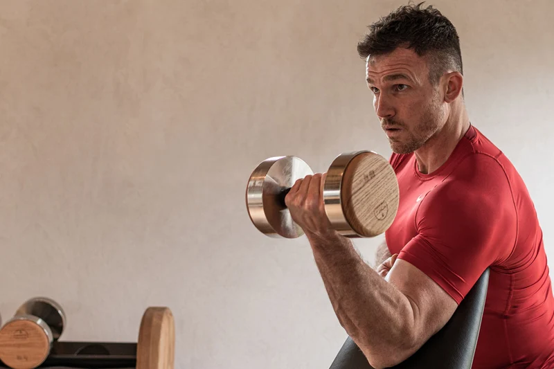 DumbBells - Hantelset inkl. Rack