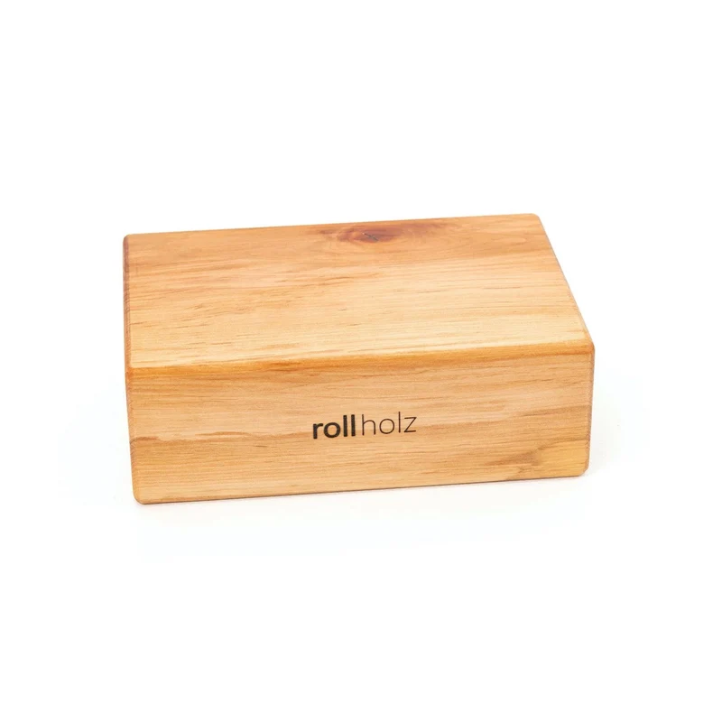 rollholz Yogablock Holz