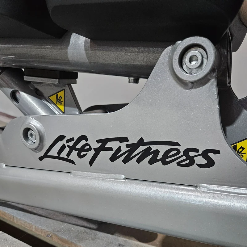 Life Fitness Multibank verstellbar, Multi-Adjustable Bench SMAB, Signature Serie, Rahmenfarbe Silber, Polsterfarbe Orange, gebrauchter - überholter Zustand