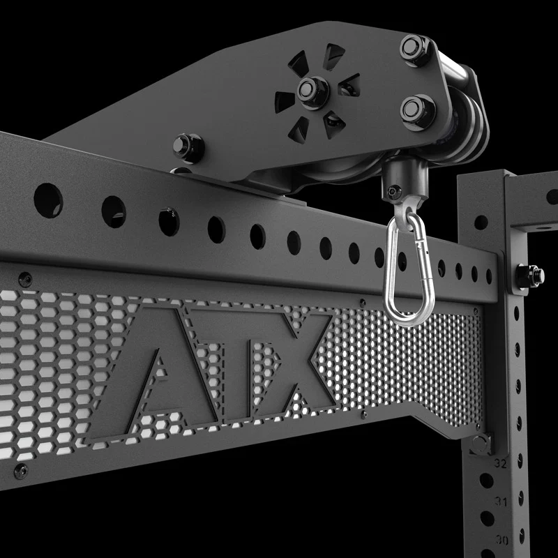 ATX Power Rack PRX-780 2.0 mit Latzug - 125 kg Steckgewichte