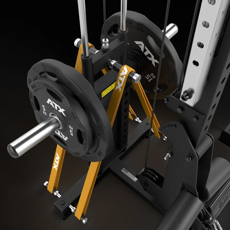 ATX Power Rack PRX-780 2.0 mit Latzug - 125 kg Steckgewichte