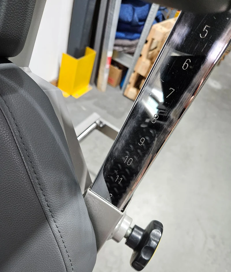 Proxomed - AS, Funktionsstemme, Beinpresse verstellbar sitzend - liegend, 200kg Gewichtsblock, gebraucht - überholter Zustand