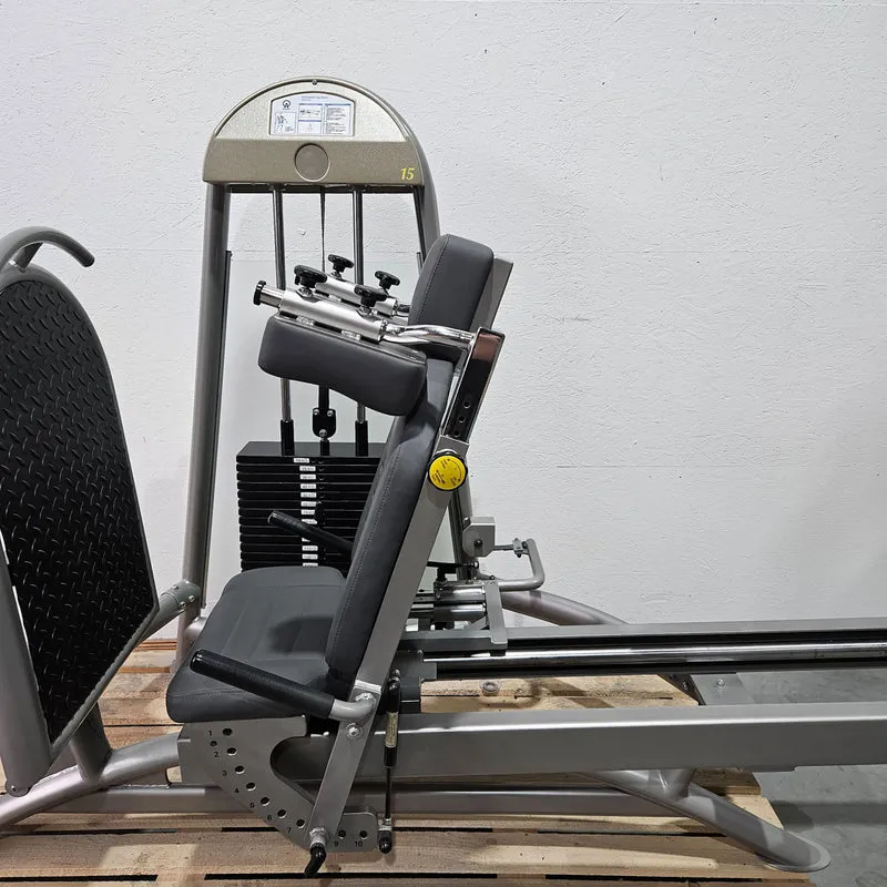 Proxomed - AS, Funktionsstemme, Beinpresse verstellbar sitzend - liegend, 200kg Gewichtsblock, gebraucht - überholter Zustand